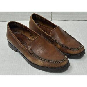 Coach Brown Leather Loafers